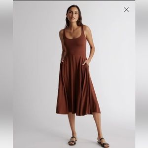 Brown Quince Dress
